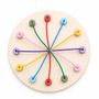 Rainbow Circle Thread Game